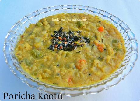 PORICHA KOOTU | MIXED VEGETABLE PORICHA KOOTU