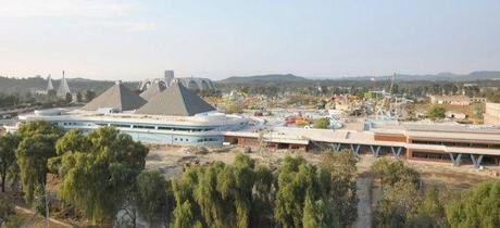 View of the Munsu Swimming Complex in Pyongyang (Photo: Rodong Sinmun).