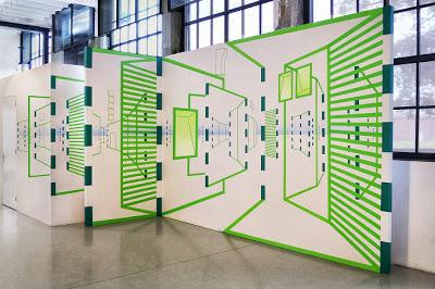 paper arts | tape wall drawings