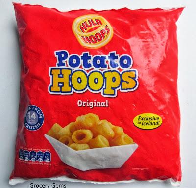 Review! Iceland McCoy's Potato Ridges & Hula Hoops Potato Hoops - Oven Food NOT Crisps!