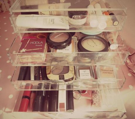 My muji makeup storage..!
