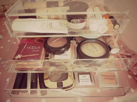 My muji makeup storage..!