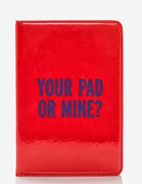 Your Pad or Mine iPad Case by Kate Spade