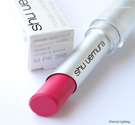 shu uemura rouge unlimited supreme matte lipstick