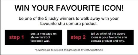 shu uemura fb giveaway