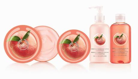 Heavenly Feel of Peachy Soft Skin - The Special Edition Vineyard Peach Range by The Body Shop