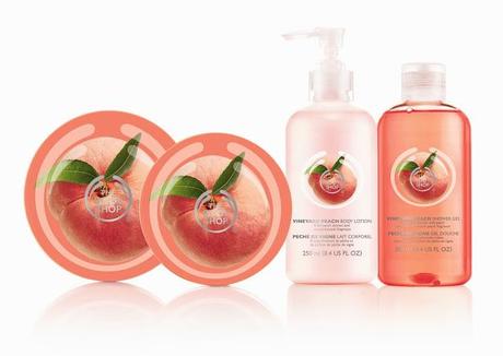 Heavenly Feel of Peachy Soft Skin - The Special Edition Vineyard Peach Range by The Body Shop