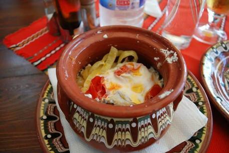Clay Pot Dish in Bulgarian