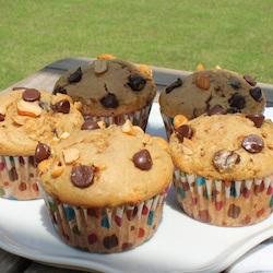 Peanut Butter Chocolate Chip Muffins