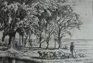A plein-air etcher: Philip Gilbert Hamerton