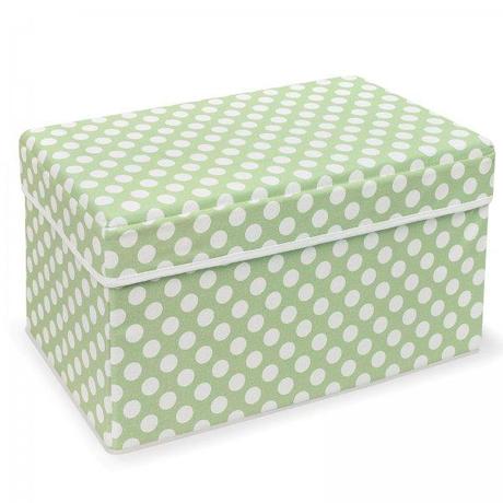 Polka Dot Double Folding Storage Seat