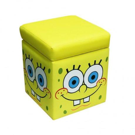 Free Shipping. Nickelodeon Spongebob Storage Ottoman