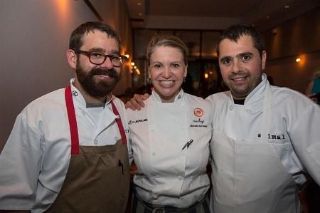 Lexus Culinary Master Michelle Bernstein joins Jon Shook and Vinny Dotolo