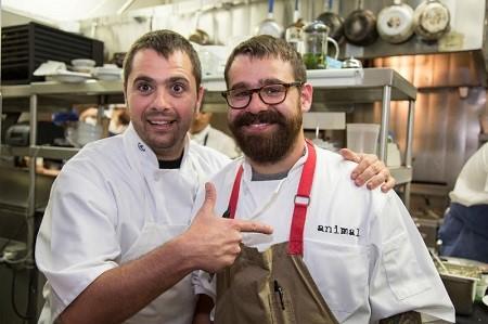 Chefs Jon Shook and Vinny Dotolo