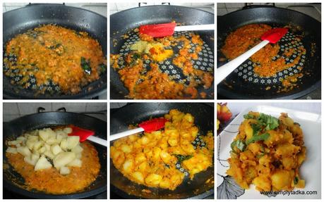 Urulai Kizhangu Roast/ Spicy Aloo Roast