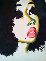 Afro-artist Ash the Painter Creating and Redefining Beauty on Canvas