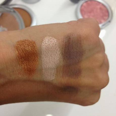 Pur Minerals Perfect Fit Jetsetter Eye Shadow Swatches