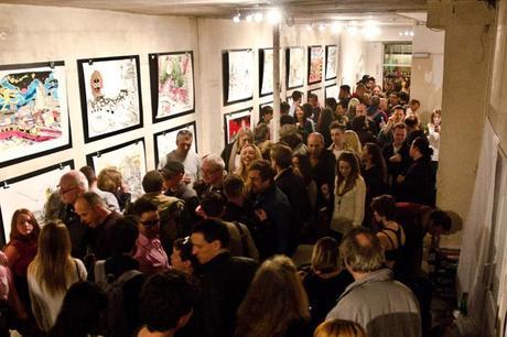 Opening Night John Dolan exhibition photos