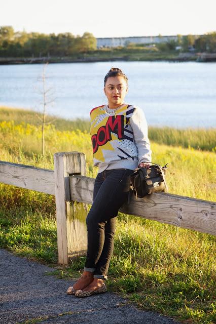 The Effortless Look: Sweatshirts Can Be Fun