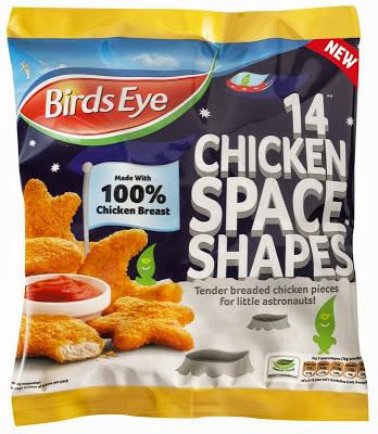 New Birds Eye Chicken Space Shapes & BBQ Chicken Bites