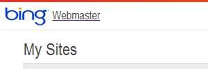 Bing Webmaster tools