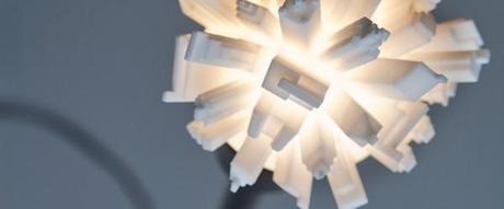 Lightbulbs Adorned with Sprouting Cityscapes by David Graas