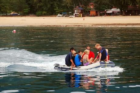 Hey! Look, it’s a kid boat!