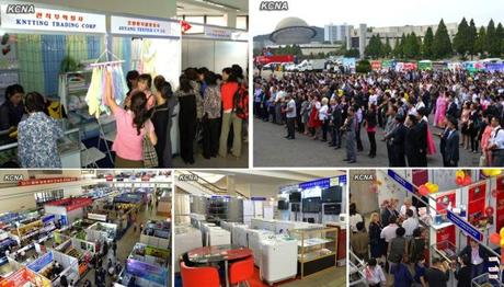 Images of the opening day of the 9th Pyongyang Autumn International Trade Fair at the Three Revolutions Exhibition on 23 September 2013 (Photos: KCNA).