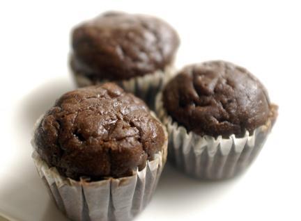 Chocolate Protein Mini Muffins