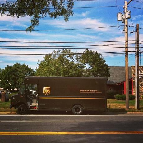 The-UPS-Truck-in-Farmingdale