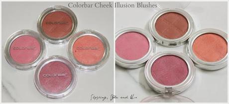 Review and Swatches | Colorbar Cheek Illusion Blush (Coral Craving, Everything's Rosy, Pink Punch,  Bronzing Blaze)