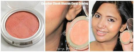  Colorbar Cheek Illusion Blush Coral Craving