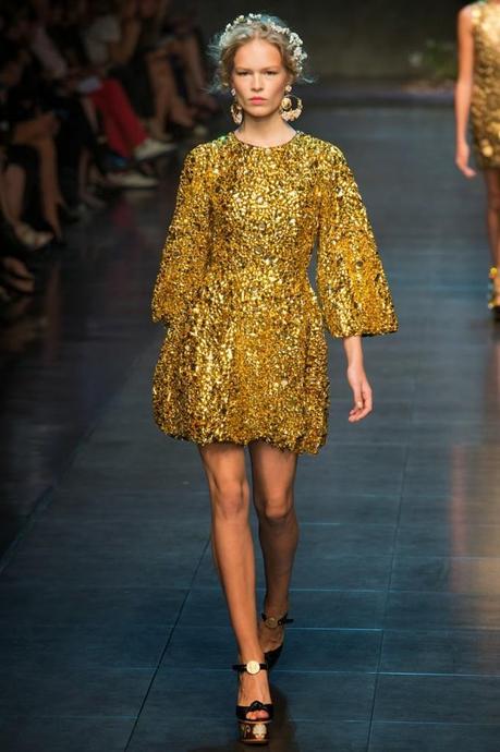 dolce_ss14 milan_gold