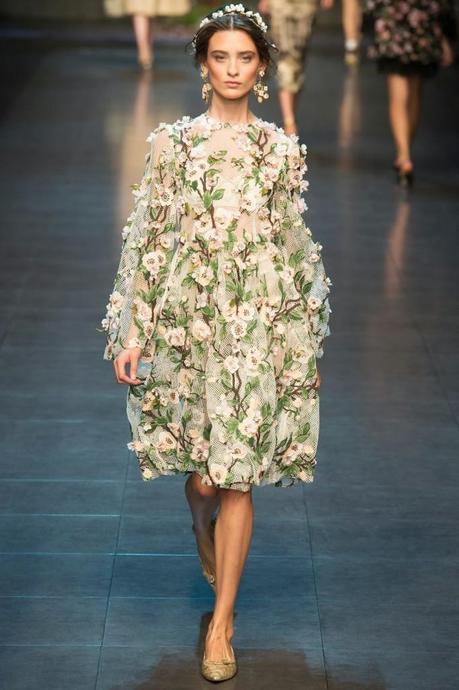 dolce_ss14 milan_pretty floral frock