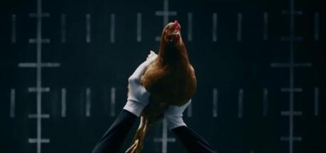 mercedes chicken commercial