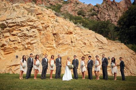Mountainside Wedding
