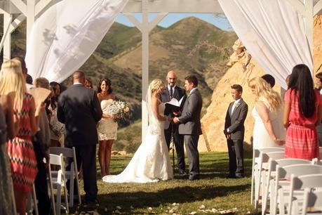 Mountainside Wedding