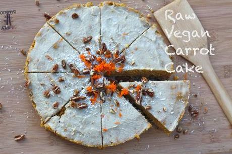 Raw Vegan Carrot Cake {with gluten free graham cracker crust}
