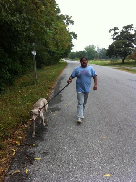 Zoe walking