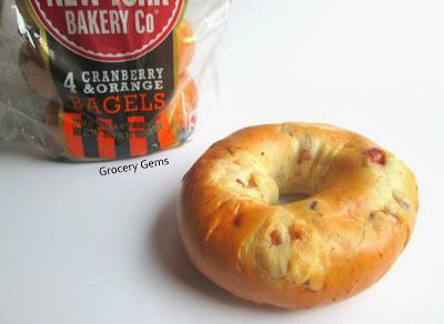 Review! Limited Edition New York Bakery Co Orange & Cranberry Bagels