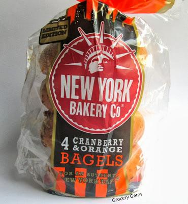 Review! Limited Edition New York Bakery Co Orange & Cranberry Bagels