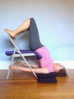 Featured Pose: Chair Shoulderstand