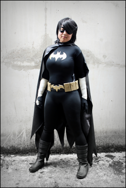 Anna S as Black Bat/Cassandra Cain (photo by Clair Honeybadger)