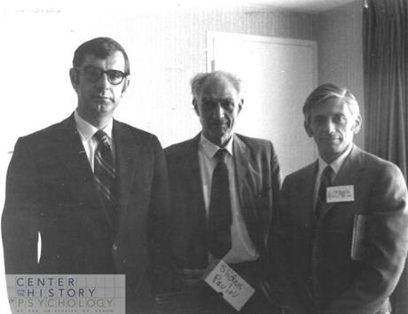 John Popplestone, W. Horsley Gantt, and Bernard Weiss at the annual APA Meeting (1969)