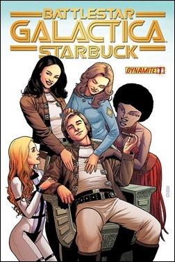 Battlestar Galactica: Starbuck #1 Cover