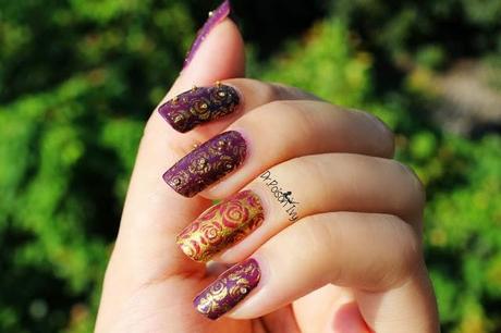 MoYou London Pro Collection 04 Stamping plate NOTD