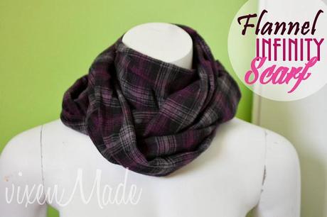 Flannel Infinity Scarf