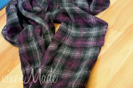 Flannel Infinity Scarf