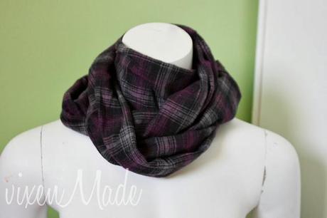 Flannel Infinity Scarf