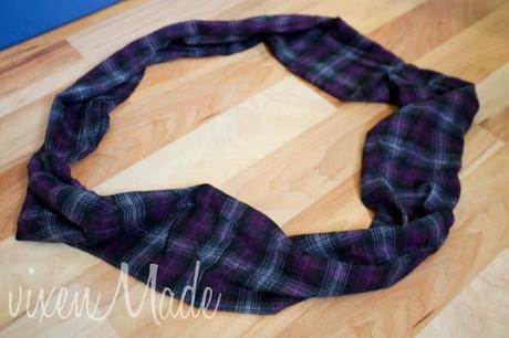 Flannel Infinity Scarf